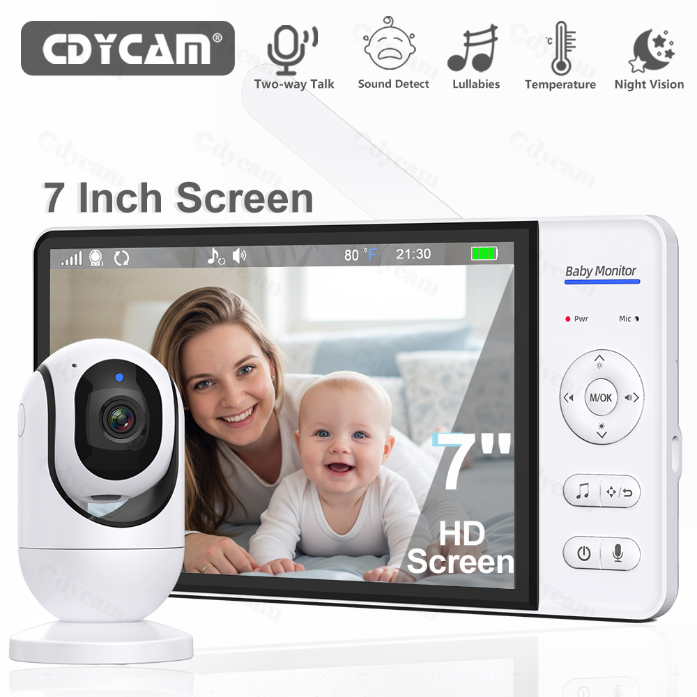 Audio Music Video - 7,0'' Video Baby Monitor 720P 5000mAh