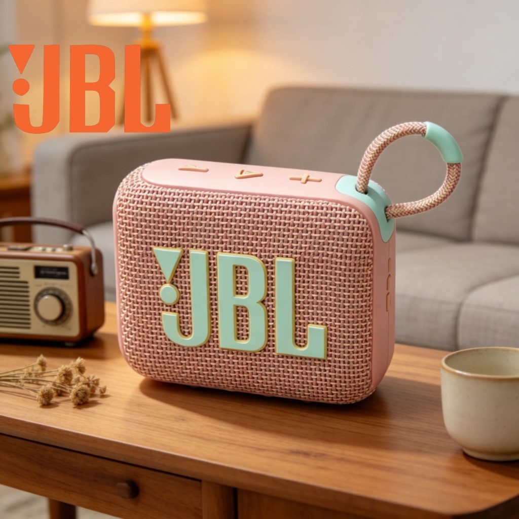 Audio Music Generator Free - JBL GO4 Tragbarer Kabelloser Bluetooth-Lautsprecher, 4.