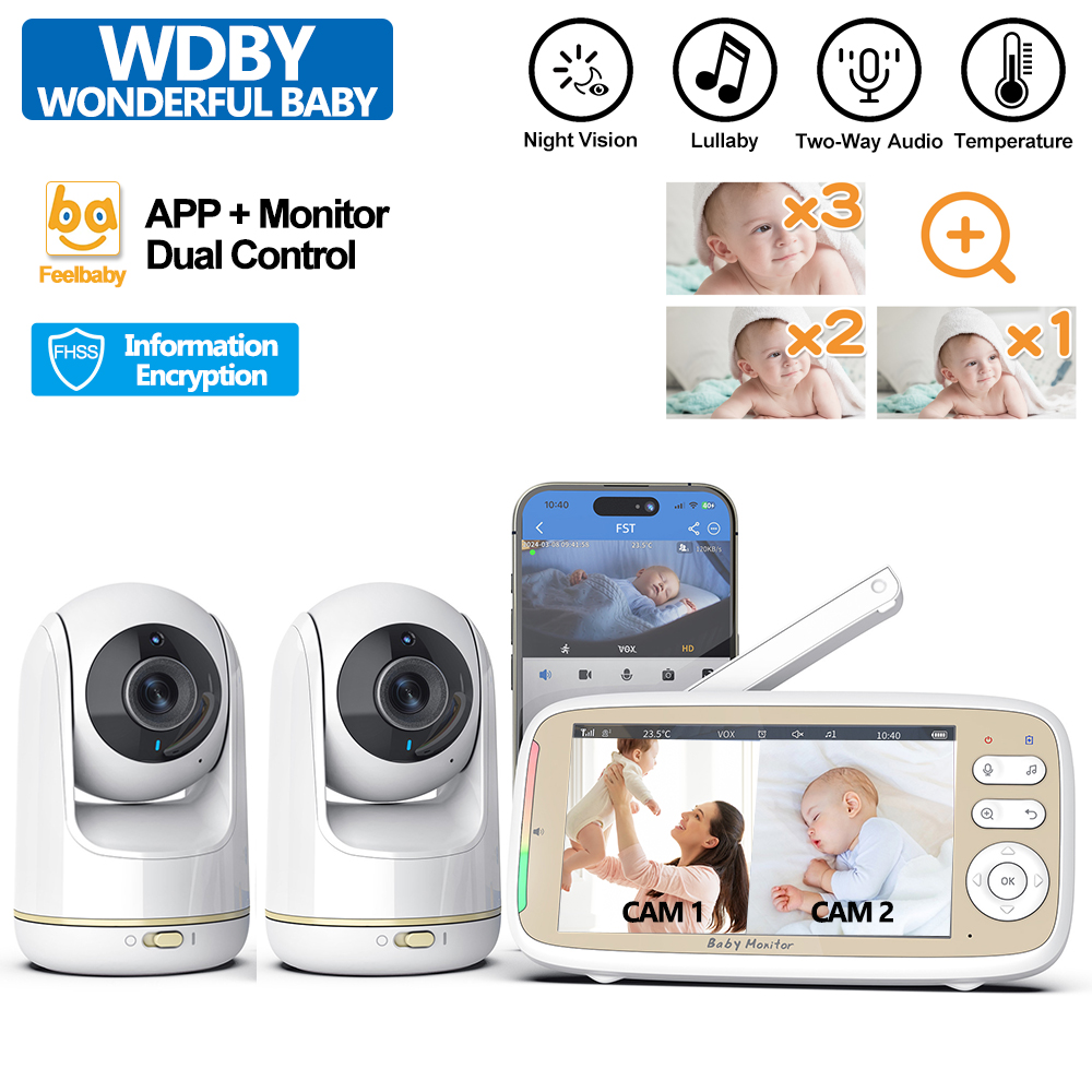 VB803 PRO Baby Monitor, mit 2p – Audio Music Video Bewertung und Preis