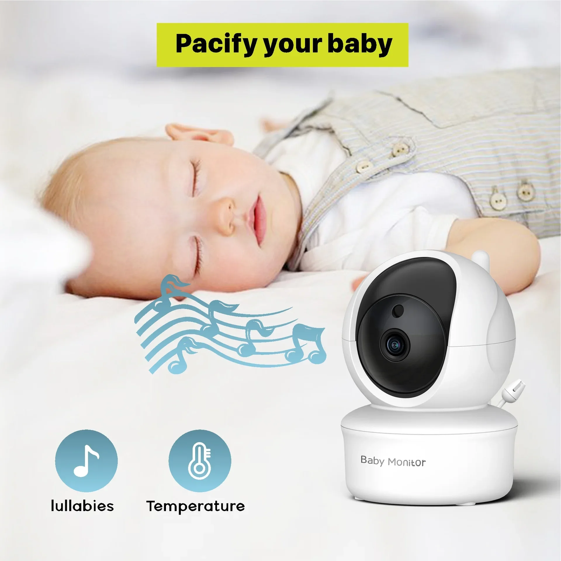 5,0 Zoll Video-Baby-Monitor, m – Audio Music Video Bewertung und Preis