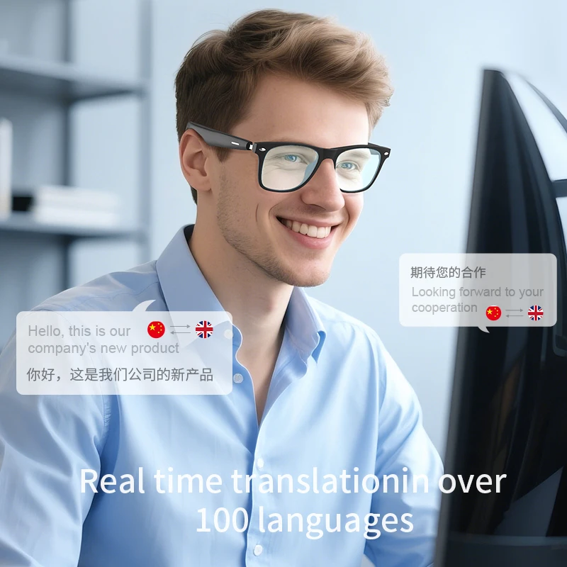 Business AI Brille Übersetzer  – Audio With Music Ai Bewertung und Preis