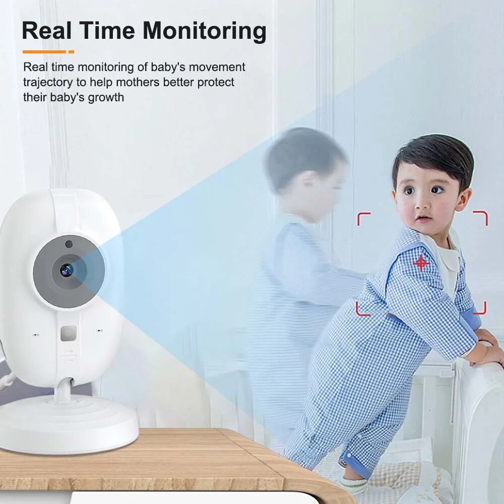 3,5'' Video Baby Monitor 2,4G  – Audio Music Video Bewertung und Preis