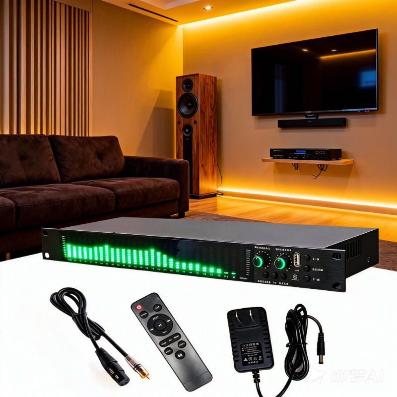 Neuer rackmontierter digitaler – Audio Music Visualizer Bewertung und Preis