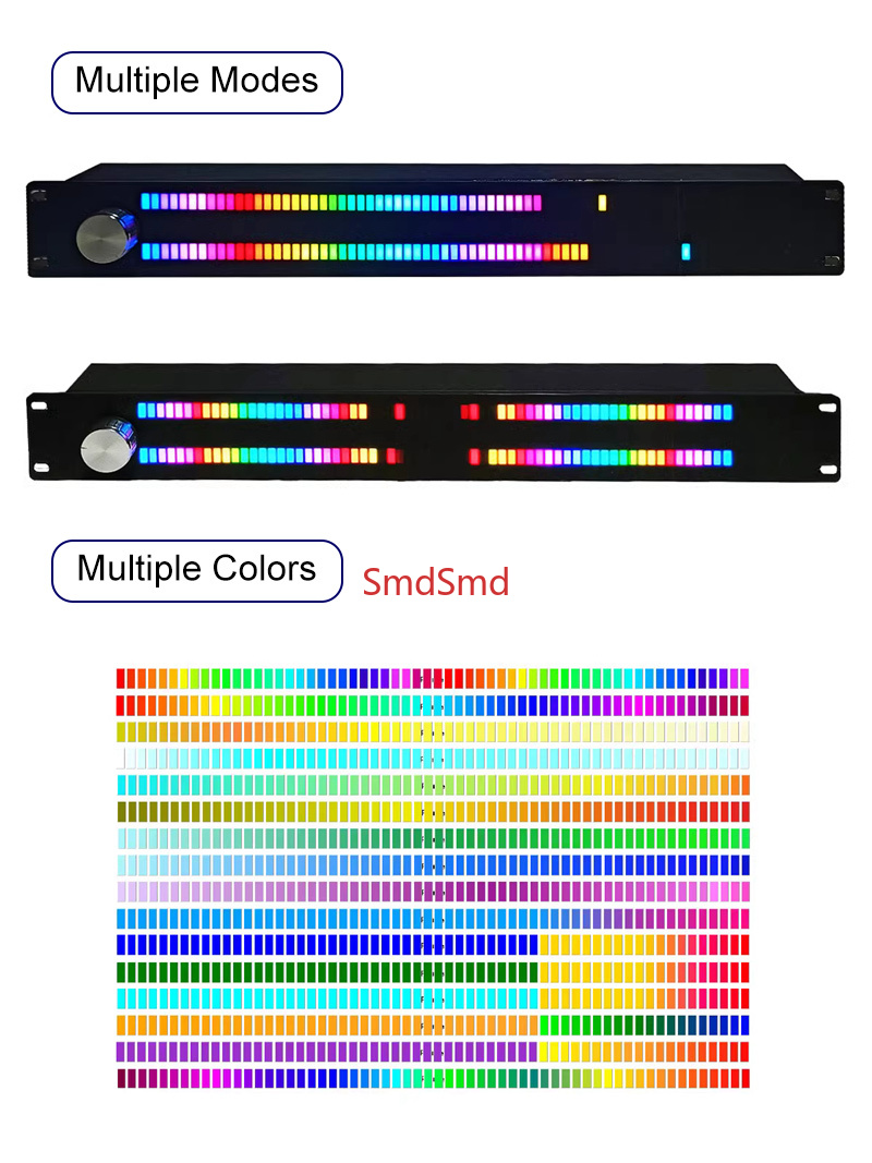 128-Licht-LED-Musikspektrumanz – Audio Music Visualizer Bewertung und Preis
